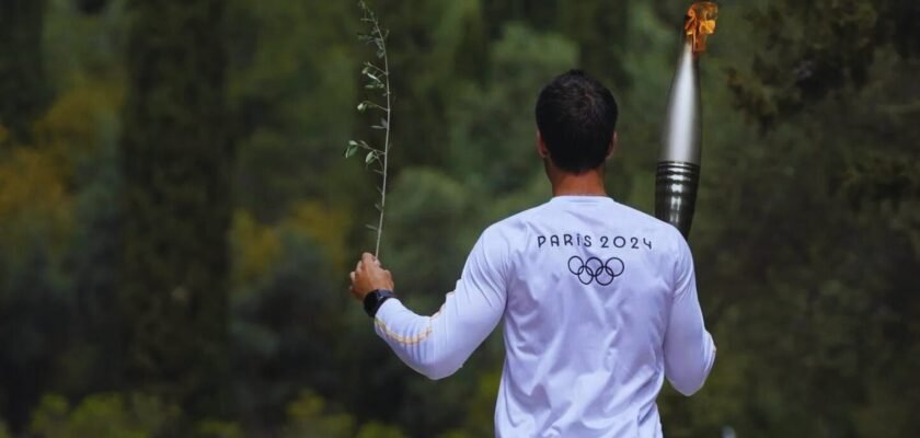 Flamme Olympique JO-Paris 2024