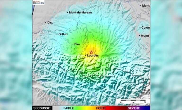 Un séisme de magnitude 4,7 a secoué les Hautes-Pyrénées