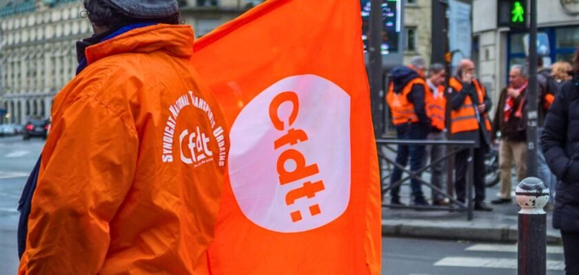 Manifestation de la CFDT